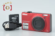 【中古】Nikon ニコン COOLPIX S6000 フラッシュレッド コンパクトデジタルカメラ