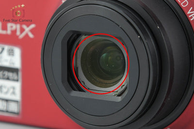 【中古】Nikon ニコン COOLPIX S6000 フラッシュレッド コンパクトデジタルカメラ