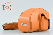 [Used] Nikon CF-DC6 Semi Soft Leather Case Brown