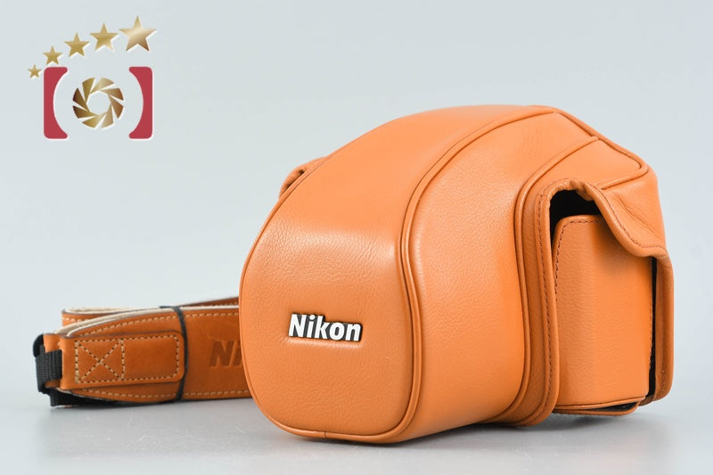 [Used] Nikon CF-DC6 Semi Soft Leather Case Brown