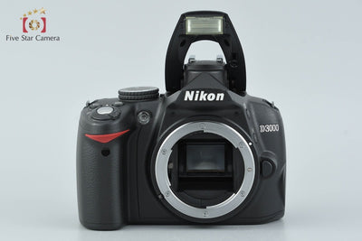 【中古】Nikon ニコン D3000 レンズキット シャッター回数僅少