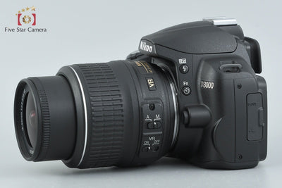 【中古】Nikon ニコン D3000 レンズキット シャッター回数僅少