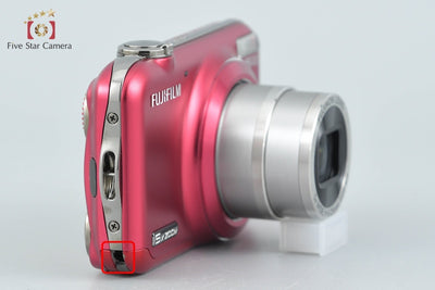 【中古】FUJIFILM 富士フイルム FINEPIX JX400 レッド コンパクトデジタルカメラ 元箱付き