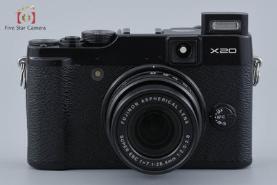 [Used] FUJIFILM Fujifilm X20 Black Compact Digital Camera with Original Box