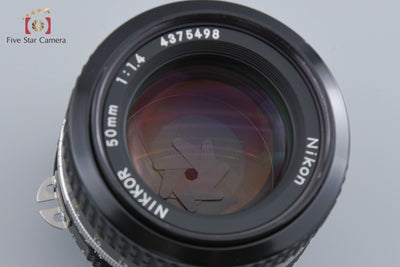 【中古】Nikon ニコン Ai NIKKOR 50mm f/1.4