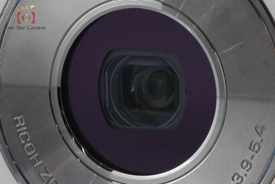 [Used] RICOH PX Champagne Silver Waterproof Digital Camera with Original Box