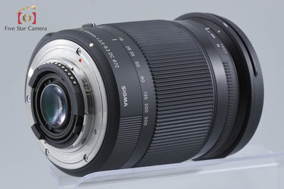 【中古】SIGMA シグマ 18-300mm f/3.5-6.3 DC MACRO OS HSM Contemporary ニコン用