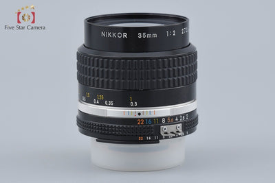 【中古】Nikon ニコン Ai-S NIKKOR 35mm f/2