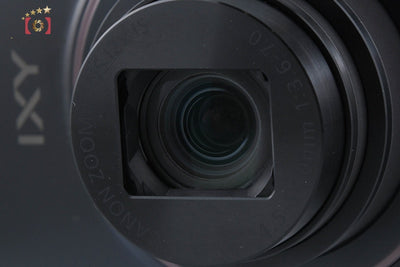 【中古】Canon キヤノン IXY 650 ブラック コンパクトデジタルカメラ
