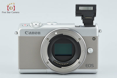 [Used] Canon EOS M100 Double Zoom Lens Kit Gray