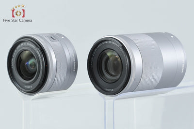[Used] Canon EOS M100 Double Zoom Lens Kit Gray