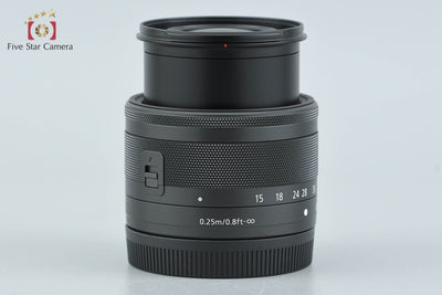[Used] Canon EF-M 15-45mm f/3.5-6.3 IS STM Black with Original Box