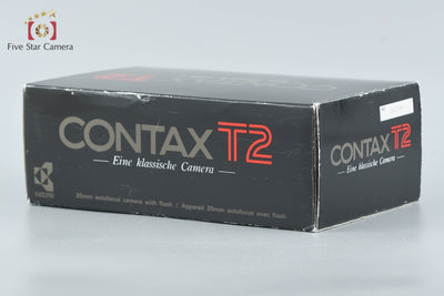 【中古】CONTAX コンタックス T2 コンパクトフィルムカメラ 元箱付き