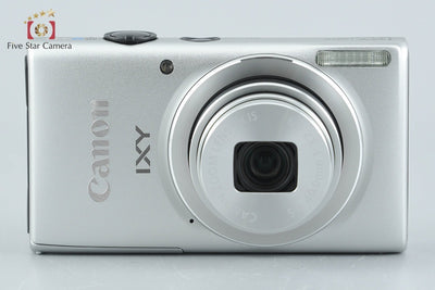【中古】Canon キヤノン IXY 100F シルバー コンパクトデジタルカメラ 元箱付き