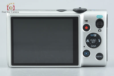 【中古】Canon キヤノン IXY 100F シルバー コンパクトデジタルカメラ 元箱付き