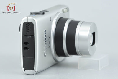 【中古】Canon キヤノン IXY 100F シルバー コンパクトデジタルカメラ 元箱付き