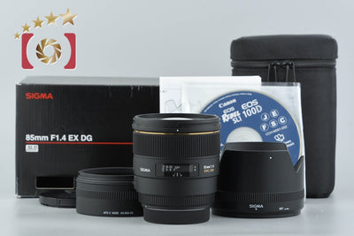 [Used] SIGMA Art 85mm f/1.4 DG HSM for Canon with Original Box