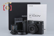 【中古】FUJIFILM 富士フイルム X100V ブラック コンパクトデジタルカメラ 元箱付き