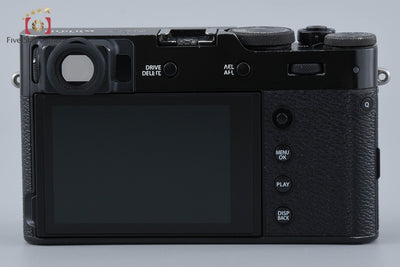 【中古】FUJIFILM 富士フイルム X100V ブラック コンパクトデジタルカメラ 元箱付き