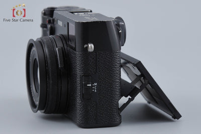 【中古】FUJIFILM 富士フイルム X100V ブラック コンパクトデジタルカメラ 元箱付き