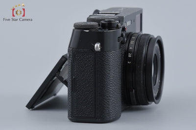 【中古】FUJIFILM 富士フイルム X100V ブラック コンパクトデジタルカメラ 元箱付き