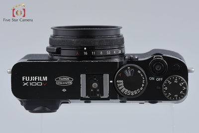 【中古】FUJIFILM 富士フイルム X100V ブラック コンパクトデジタルカメラ 元箱付き