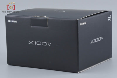 【中古】FUJIFILM 富士フイルム X100V ブラック コンパクトデジタルカメラ 元箱付き