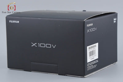 【中古】FUJIFILM 富士フイルム X100V ブラック コンパクトデジタルカメラ 元箱付き