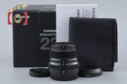 【中古】FUJIFILM 富士フイルム XF 23mm f/2 R WR ブラック