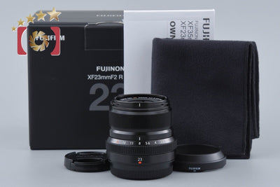 【中古】FUJIFILM 富士フイルム XF 23mm f/2 R WR ブラック