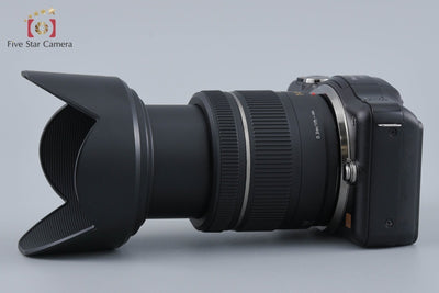 【中古】Panasonic パナソニック LUMIX DMC-GF3 ブラック + G VARIO 14-42mm f/3.5-5.6 ASPH. MEGA O.I.S. H-FS014042 シャッター回数僅少