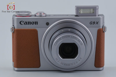 【中古】Canon キヤノン PowerShot G9 X Mark II シルバー コンパクトデジタルカメラ 元箱付き