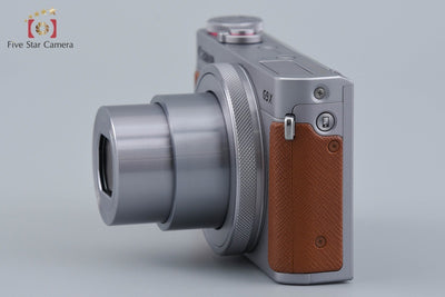 【中古】Canon キヤノン PowerShot G9 X Mark II シルバー コンパクトデジタルカメラ 元箱付き