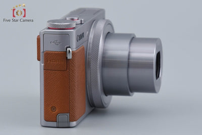 【中古】Canon キヤノン PowerShot G9 X Mark II シルバー コンパクトデジタルカメラ 元箱付き