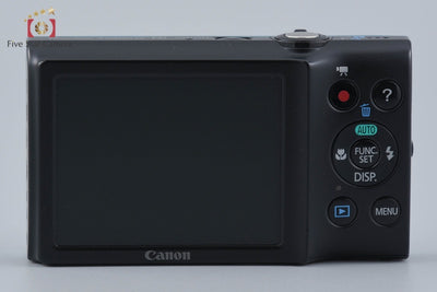 【中古】Canon キヤノン PowerShot A2400 IS ブルー コンパクトデジタルカメラ 元箱付き