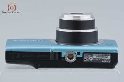 【中古】Canon キヤノン PowerShot A2400 IS ブルー コンパクトデジタルカメラ 元箱付き