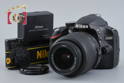 【中古】Nikon ニコン D3200 18-55 VR レンズキット ブラック
