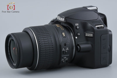 【中古】Nikon ニコン D3200 18-55 VR レンズキット ブラック