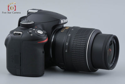 【中古】Nikon ニコン D3200 18-55 VR レンズキット ブラック