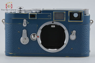 【中古】Leica ライカ M3 ダブルストローク ブルーリペイント レンジファインダーカメラ