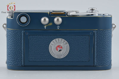 【中古】Leica ライカ M3 ダブルストローク ブルーリペイント レンジファインダーカメラ