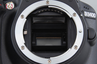 【中古】Nikon ニコン D3400 18-55 VR レンズキット ブラック シャッター回数僅少