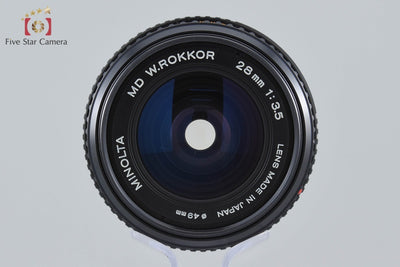 【中古】MINOLTA ミノルタ MD W.ROKKOR 28mm f/3.5