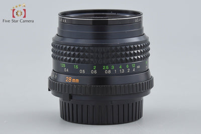 【中古】MINOLTA ミノルタ MD W.ROKKOR 28mm f/3.5