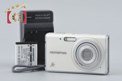 【中古】OLYMPUS オリンパス FE-4020 パールホワイト コンパクトデジタルカメラ