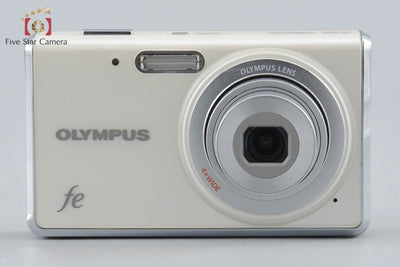【中古】OLYMPUS オリンパス FE-4020 パールホワイト コンパクトデジタルカメラ