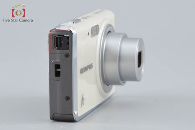 【中古】OLYMPUS オリンパス FE-4020 パールホワイト コンパクトデジタルカメラ