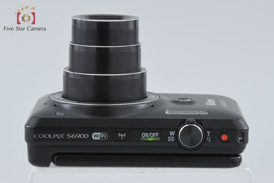 【中古】Nikon ニコン COOLPIX S6900 リッチブラック コンパクトデジタルカメラ