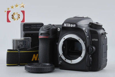 [Used] Nikon D7500 Digital SLR Camera - Low Shutter Count