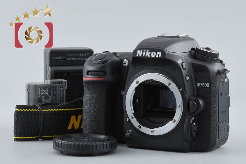[Used] Nikon D7500 Digital SLR Camera - Low Shutter Count